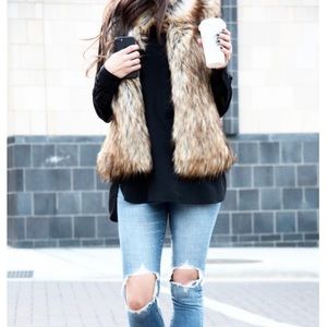 Faux Fur Vest